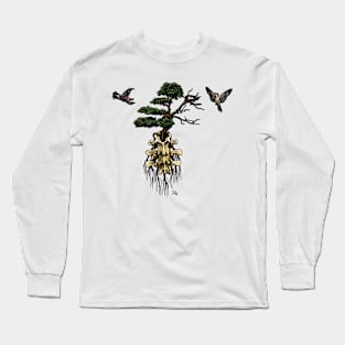 Woodpeckers and back pain Long Sleeve T-Shirt